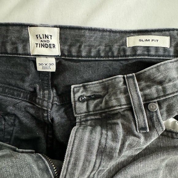 Men’s Huckberry Flint & Tinder Jeans - Grey - 30x30 - Picture 3 of 3